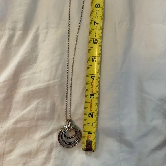 Brighton Rapture Rings Necklace - Picture 2 of 4